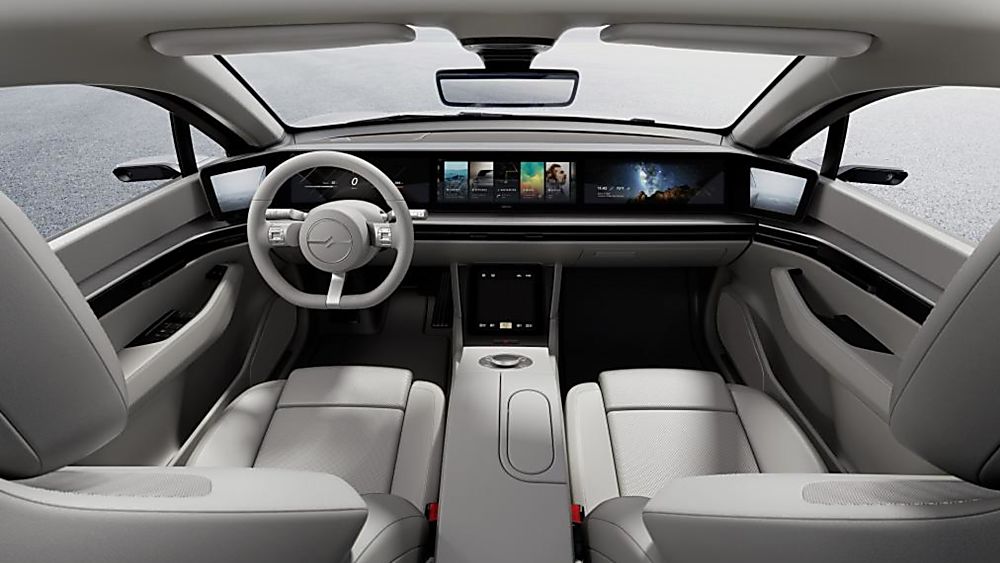 Sony Vision-S Inside